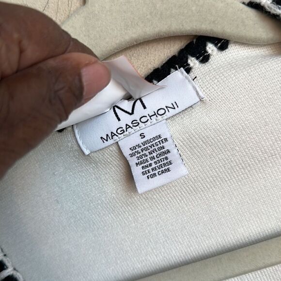 Magaschoni Long Line Open-front Cardigan S - Picture 6 of 6